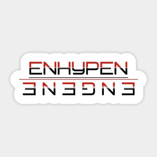 ENHYPEN/ENGENE Cool Text Art Design Sticker